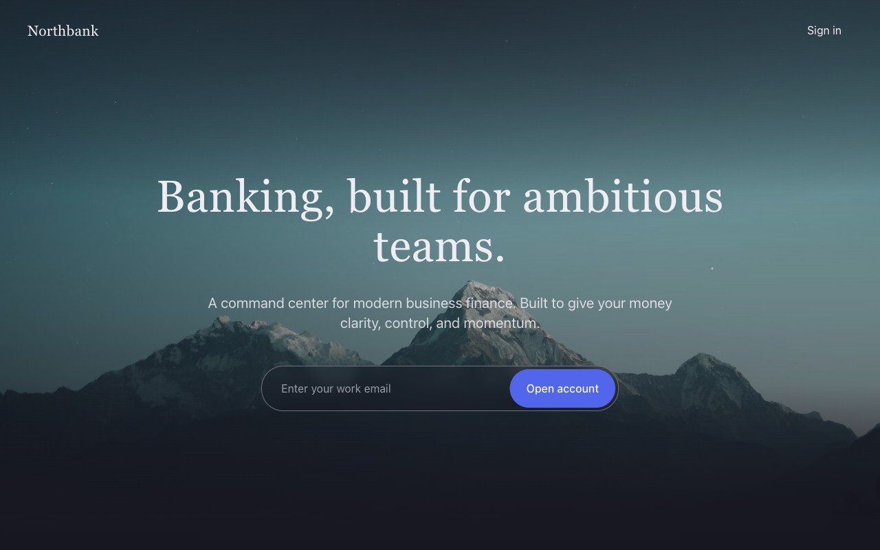 Northbank real estate starter